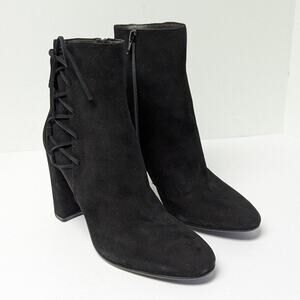 Cordani Ankle Booties, Black Suede, Women's 39.5 EU (US 9)